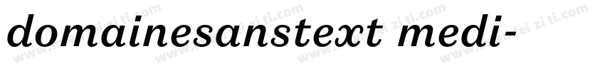 domainesanstext medi字体转换